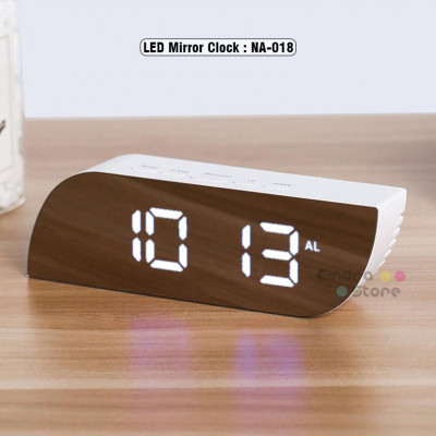LED Mirror Clock : NA-018